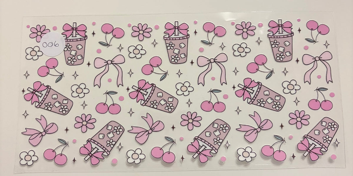 DRINKS cup wraps