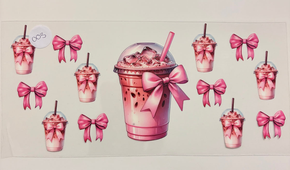 DRINKS cup wraps