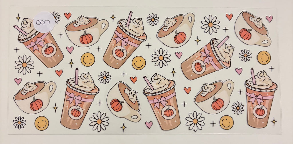 DRINKS cup wraps