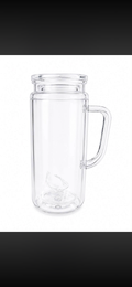 20oz handled acrylic cup