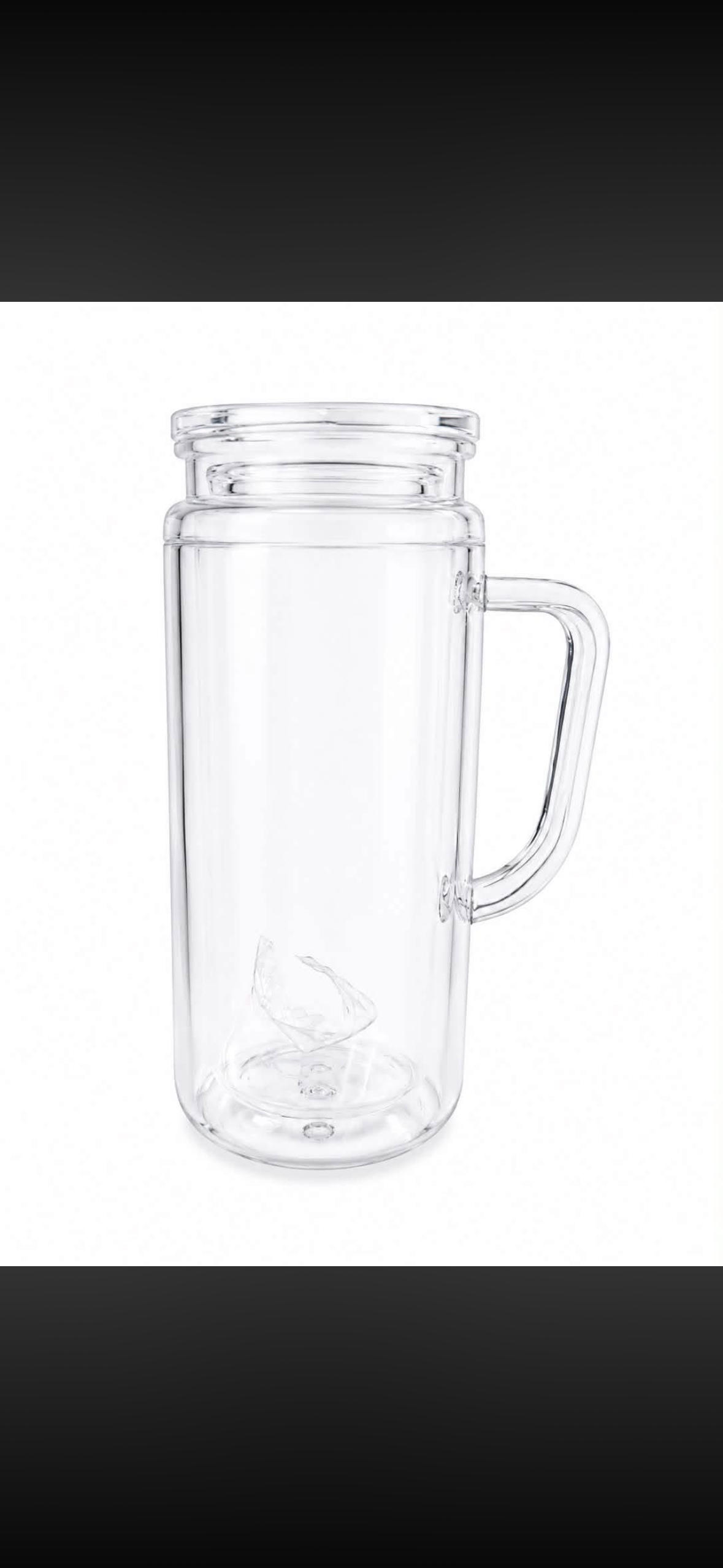 20oz handled acrylic cup