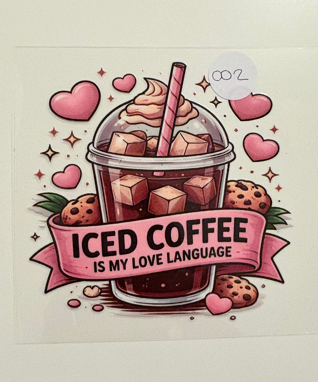DRINKS cup wraps