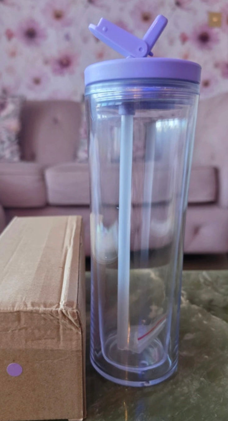 20oz flip lid bottle lilac lid